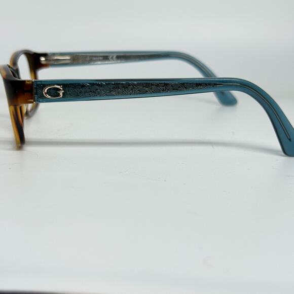 Guess Eyeglasses GU 2591 052 Womens Brown blue Rectangle Frames 53[]17 19611 - Picture 2 of 7